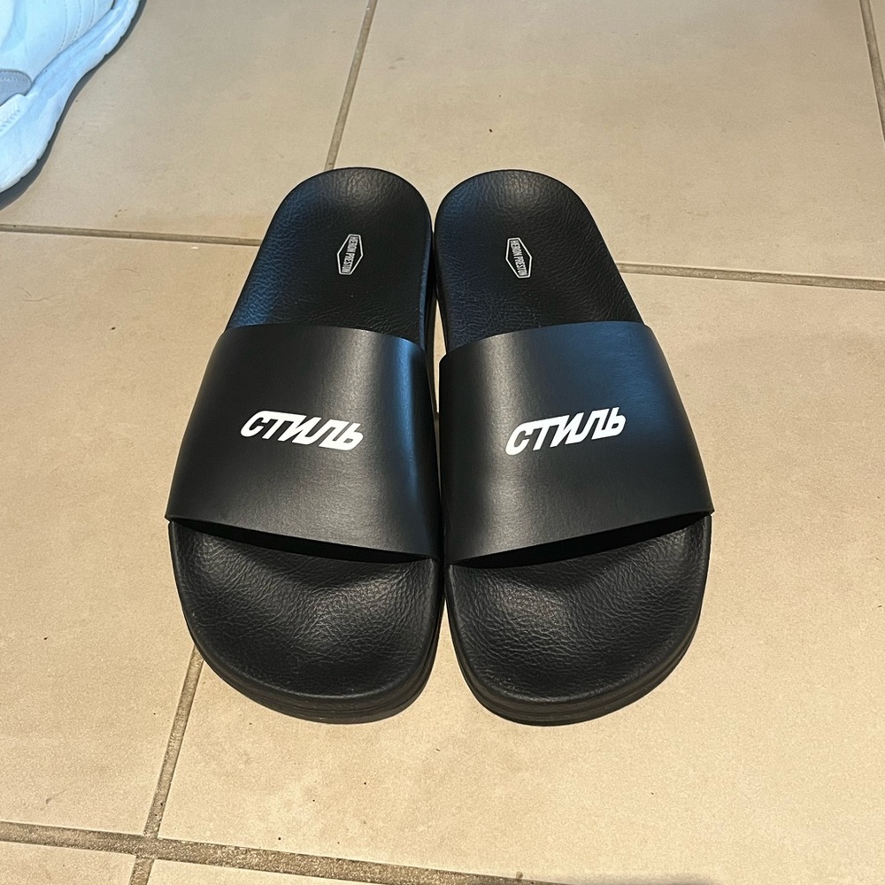 Heron preston slides
